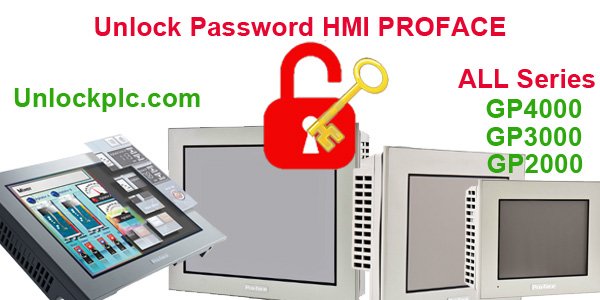 Crack Password HMI Proface GP4000 GP3000 GP2000