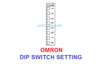 PLC OMRON DIP SWITCH SETTING – Chi Tiết
